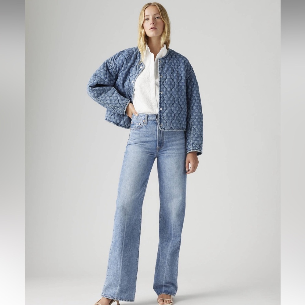 Levi's Ribcage Wide Leg Jeans